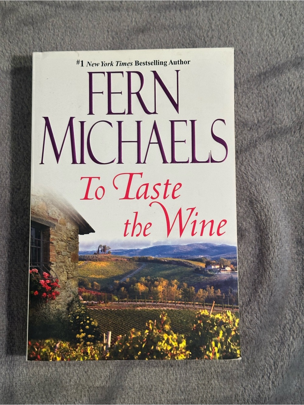 💥 $5 if bundled - To Taste the Wine novel by Fern Michaels Paperback NWT